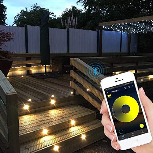 Warm White Decking Lights Bluetooth, Ø45MM Led Deck Lights 12V 1W eBay
