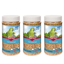 Kaytee Forti-Diet Oat Groats Treat for All Pet Birds, (3 Pack)