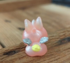 Hatchimals Pink Bunny Rabbit CollEGGtibles SPRING BASKET Mini Toy 80507UFT