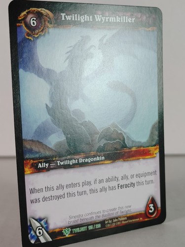 Twilight Wyrmkiller - Twilight of the Dragons - 165/220 - WoW TCG - Uncommon - Picture 4 of 21
