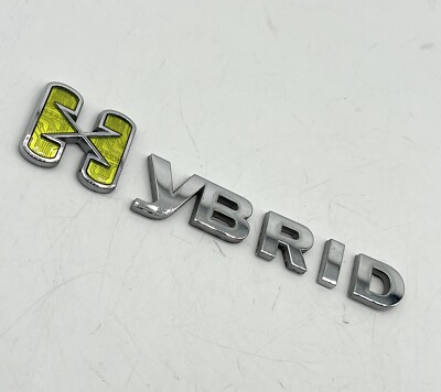 2008-2015 Chevrolet Malibu Hybrid Emblem Badge Logo Letters Side Rear OEM 3A