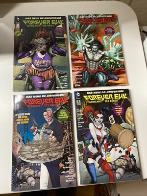 Forever Evil Sonderband 1 2 3 4 komplett Joker Harley Quinn & Co.
