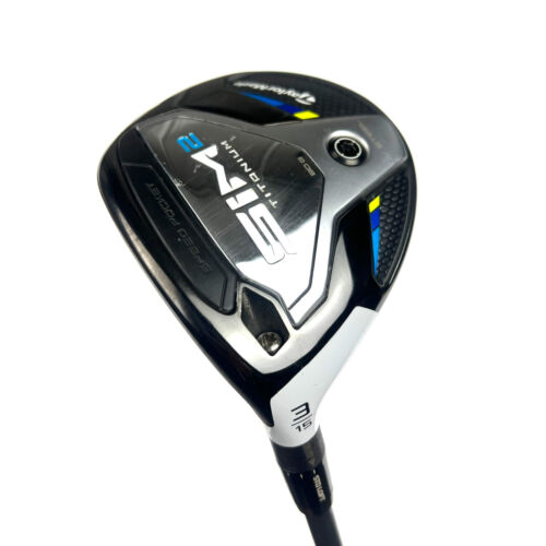 Left Handed Taylormade Sim2 Titanium 3 Wood / 15 Degree / Hzrdus Yellow X-Sti... - Picture 2 of 10