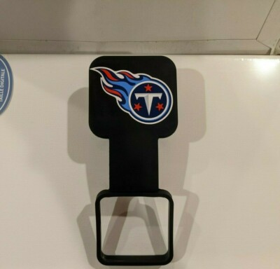 TENESSEE TITANS / Rubber Plastic Hitch Cover Plug Trailer Auto / 2'' receiver