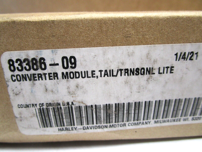 CONVERTER MODULE, TAIL/TRNSGNL FITS HARLEY DAVIDSON / 83386-09 | eBay