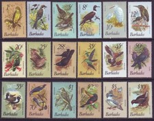 Barbados 1976 SC 387-802 MH Set Bird