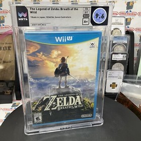 Legend of Zelda Breath Wild 7 seven error controllers Sealed VGA WATA NES Wii u