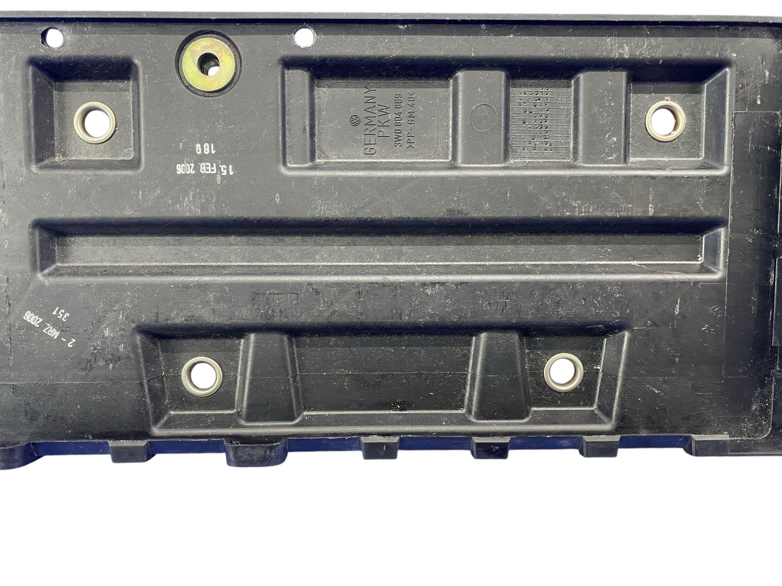 2006-2012 BENTLEY CONTINENTAL FLYING SPUR REAR BATTERY TRAY BOX BRACKET SET OEM
