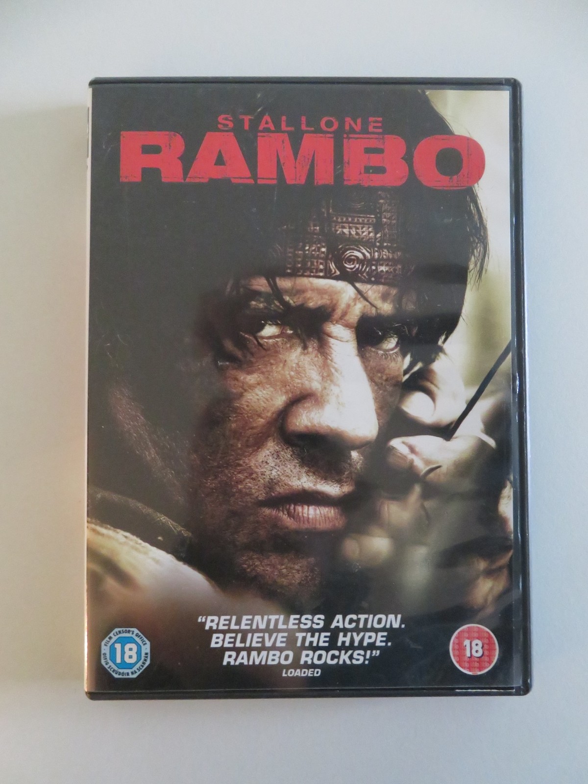 RAMBO (DVD) SYLVESTER STALLONE JULIE BENZ 2008 REGION 2