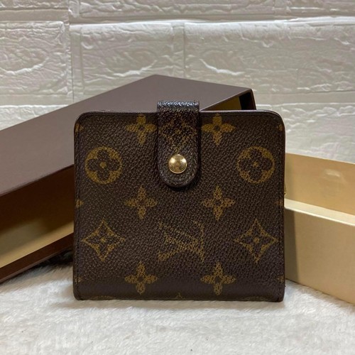 Louis Vuitton Monogram Round Zipper Wallet Japan Used 078457