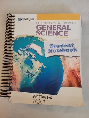 Exploring Creation with General Science (3rd Edition): Student Notebook