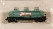 TANGENT #11510-06 Celanese 6000 Gallon 3-Dome Tank Car - GATX #1409 HO NIB