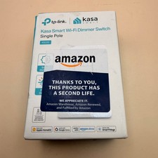Kasa KS220 Smart WiFi Dimmer Switch, Single Pole, Neutral Wire Required, Works w