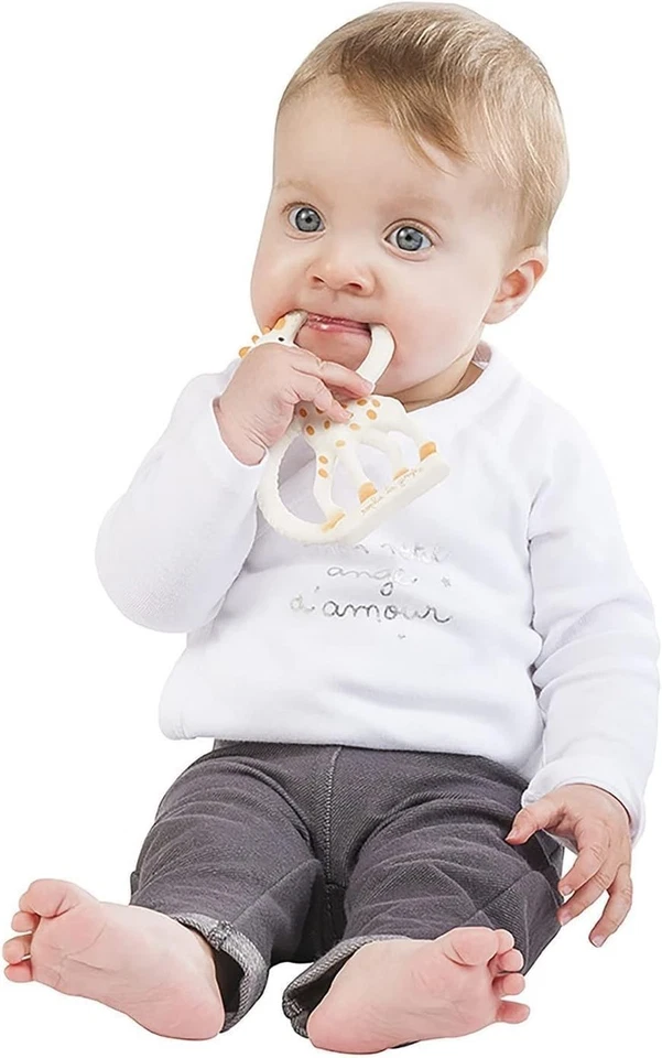 Sophie La Girafe Original Teething Ring 100% Natural Rubber - Image 4 of 4
