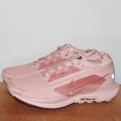 Nike Pegasus Trail 5 Gore-Tex Running Shoes Womens 9 Pink Oxford FQ0912-601 GTX - Picture 2 of 6