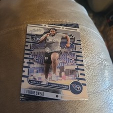 2024 Panini Absolute T'Vondre Sweat ROOKIE #138 - Tennessee Titans