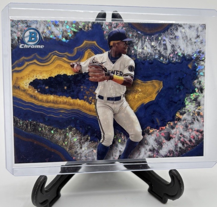 2025 Bowman JESUS MADE Crystallized SSP Brewers Top Prospect #BWC-1