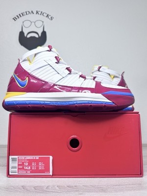Size 13 - Nike Zoom LeBron 3 SuperBron Superman 2019 AO2434-100 Preowned