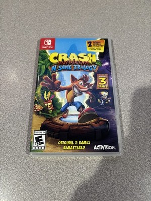Original Empty Case & Artwork - Used - Switch - Crash Bandicoot N. Sane Trilogy