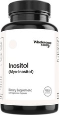 Wholesome Story Myo-Inositol Supplement Powder Capsules for Hormonal Balance
