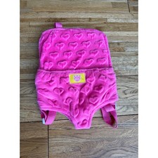 Build a Bear Workshop Pink Plush Heart Backpack Accessory for Stuffed Animals