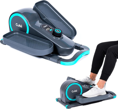 Cubii GO under Desk Elliptical Bike, Portable Low Impact Leg Exerciser for Home 