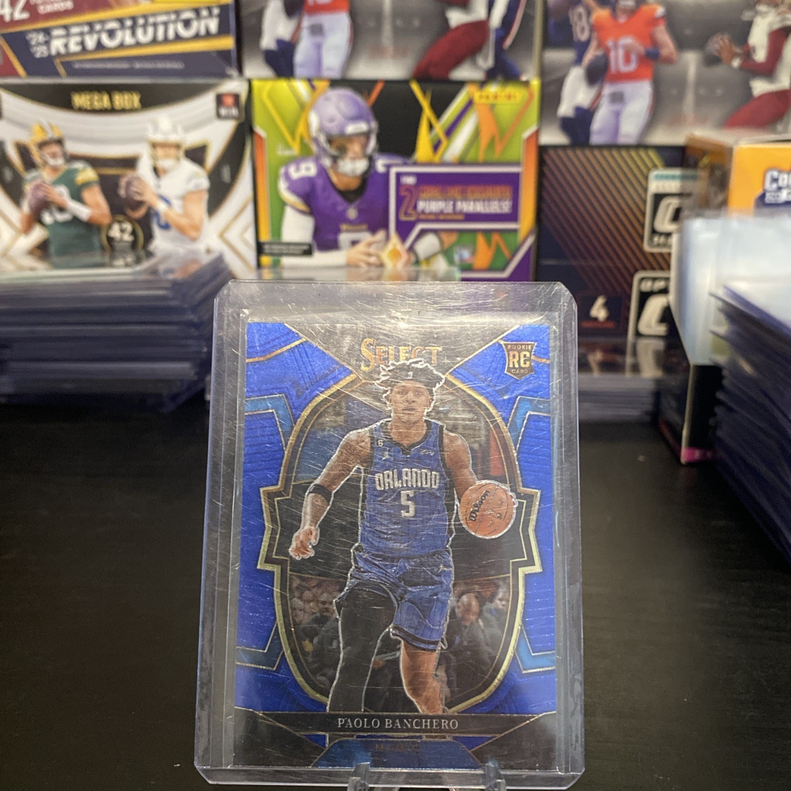 2022-23 Panini Select - Concourse Paolo Banchero #72 Blue Prizm (RC)