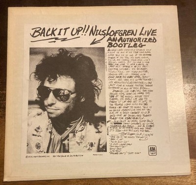 Nils Lofgren Album Vinyl LP Very