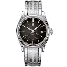 OMEGA De Ville Co-Axial GMT Steel 39mm - Black Dial - 4533.50.00 - Box & Papers