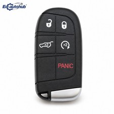 For Jeep Grand Cherokee 2014 - 2019 Remote Key Fob Cover Shell Case 5 Buttons For Jeep Grand Cherokee 2014 - 2019 Remote Key Fob Cover Shell Case 5 Buttons