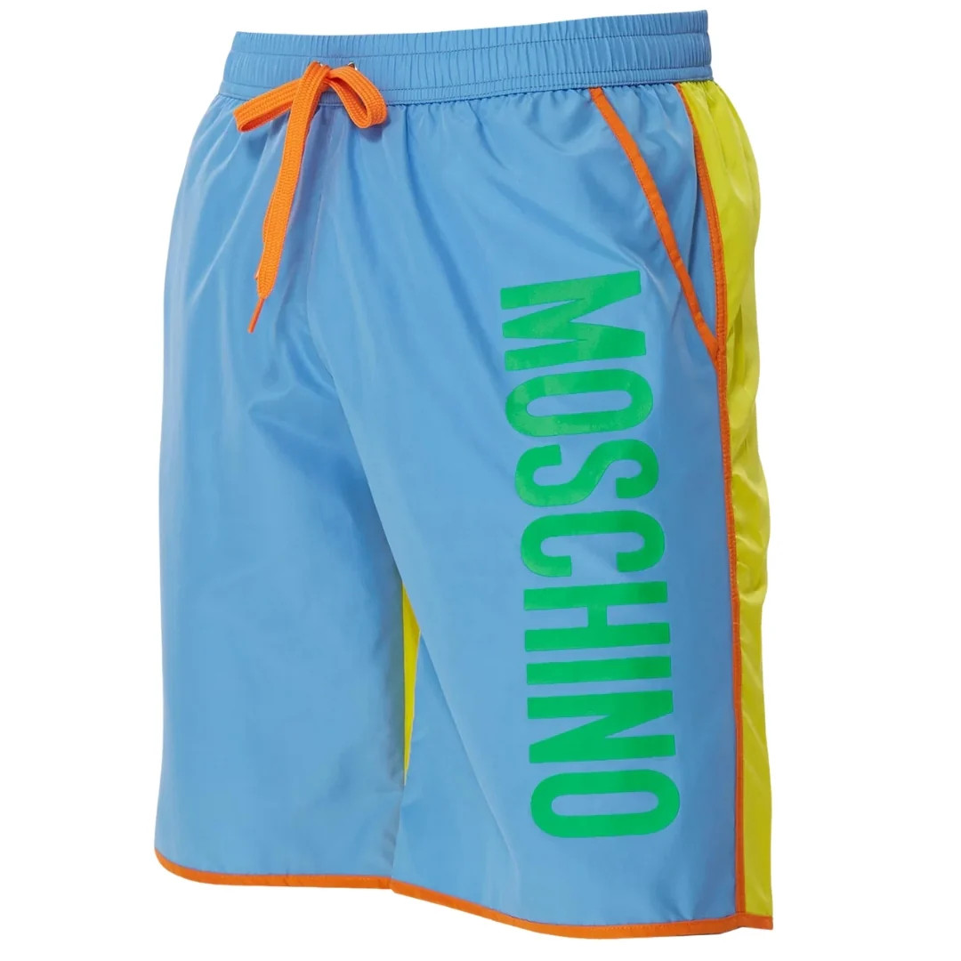Moschino Colour Block Blue Swim Shorts 23590₽