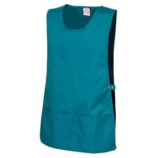 Fashion Seal 64195 L Cobbler Apron, Cotton/Polyester, Teal, L
