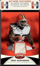 2013 Panini Certified #96 Trent Richardson Mirror Red Materials #/99 Browns