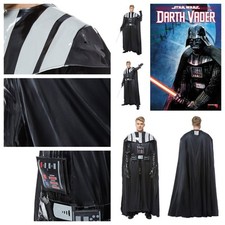 Star Wars Darth Vader Cosplay Costume Anakin Skywalker Outfit Set Uniform Cape