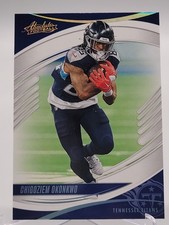 2025 ABSOLUTE CHIGOZIEM OKONKWO SILVER PARALLEL FOOTBALL CARD TITANS NFL 33