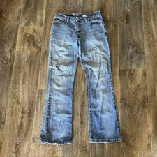 Vintage Levi's 517 Jeans Junior 7 29x29 Blue Boot Cut Slim Fit USA 90s USA