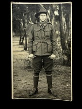 WW1 Australian Soldier Real Photo Postcard (RPPC) – D.I.C. Photo