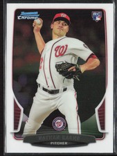 2013 Bowman Draft Picks & Prospects #3 Nathan Karns Chrome