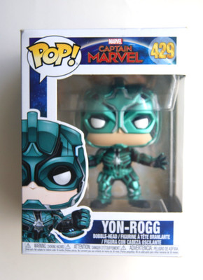 Marvel Funko Pop Captain Marvel YON-ROGG #429! (Vaulted!)