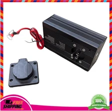 10A 12V On Board Battery Charger Trickle Maintainer Panel Mount For Dump Trailer