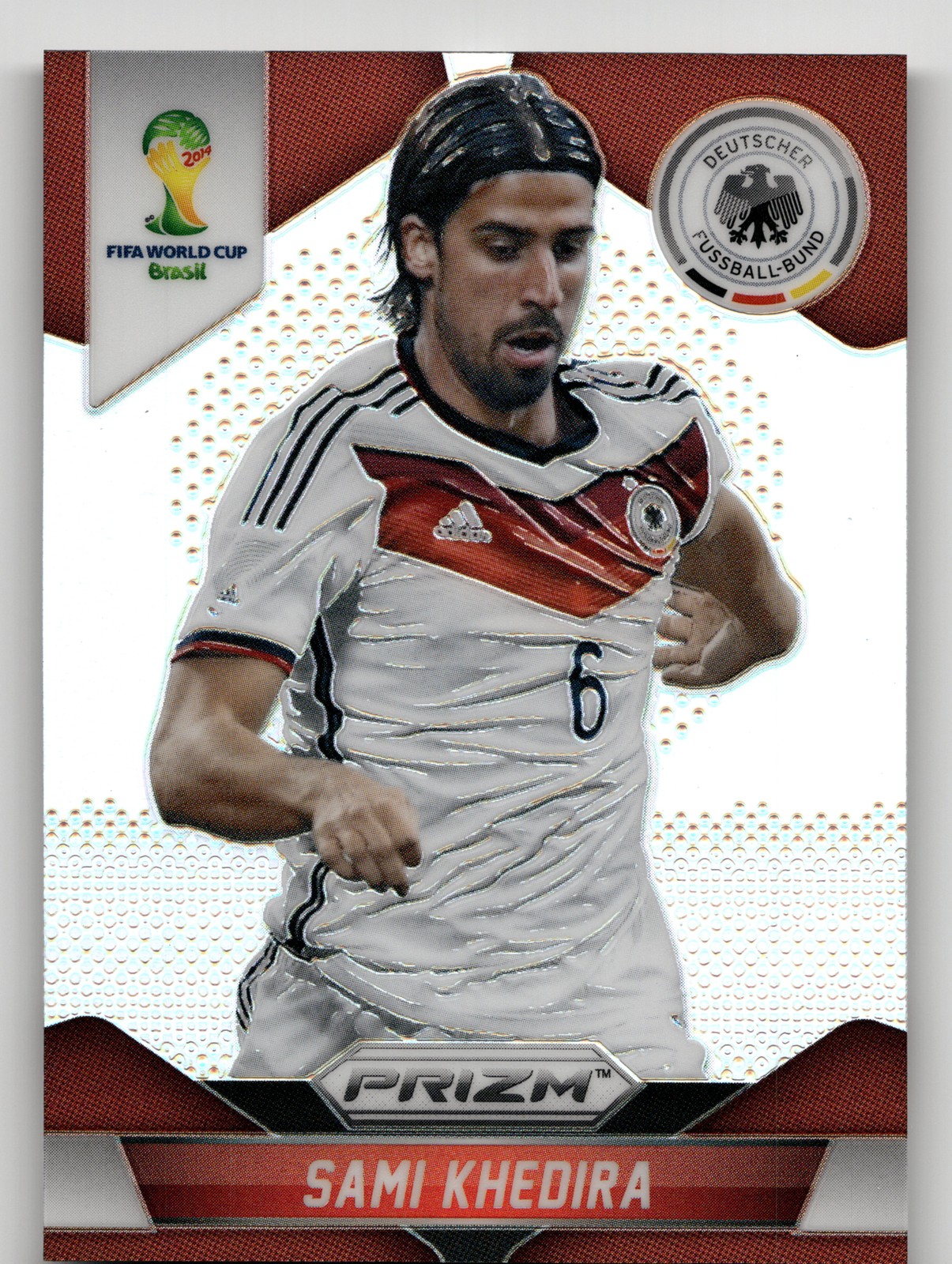 2014 Panini Prizm FIFA World Cup Sami Khedira Silver Prizm  #87 Germany