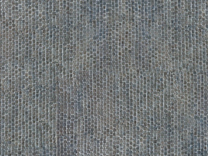 Noch 56721 - H0 3D Cardboard Sheet ""Old Town Cobblestone"" - New