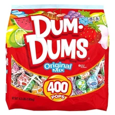Dum Dums Original Mix 400 ct. Bag - All-Time Classic 400 Count (Pack of 1)