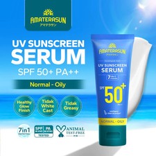 AMATERASUN REAL SPF Certified UV Sunscreen Serum SPF 50 PA  Normal oily Skin