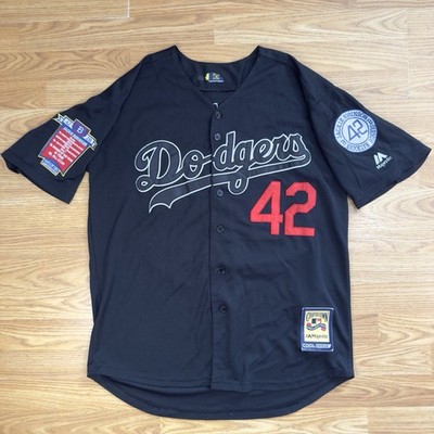 マ*ロ様 warehouse lot.2229VARSITY AWARD JAC Jackie Robinson Majestic Cooperstown Collection Size XL Limited