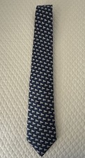 Vineyard Vines Tied To A Cause Sea Splash Pink Whale Sail 100 Silk Blue Necktie