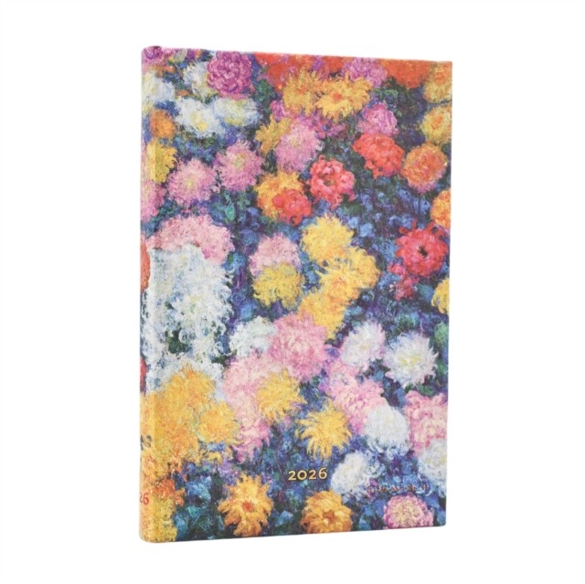2026 Monet's Chrysanthemums Mini 12-month Verso Hardcover Fle... - - Image 2