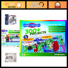 STEM Electronics Kit for Kids, 300 Projects, Snap Circuits Classic, Ages 8