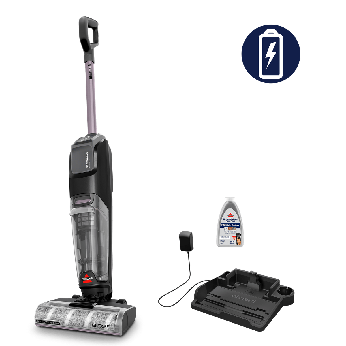 BISSELL 4125W CrossWave OmniEdge Multi-Surface Hard Floor Cleaner