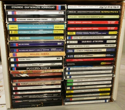 Classical Opera CDs Lot of 44 -Tchaikovsky, Offenbach, Gilbert & Sullivan & More - Image 1 of 4